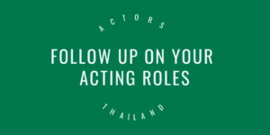 follow up on your acting roles