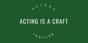 acting is a craft