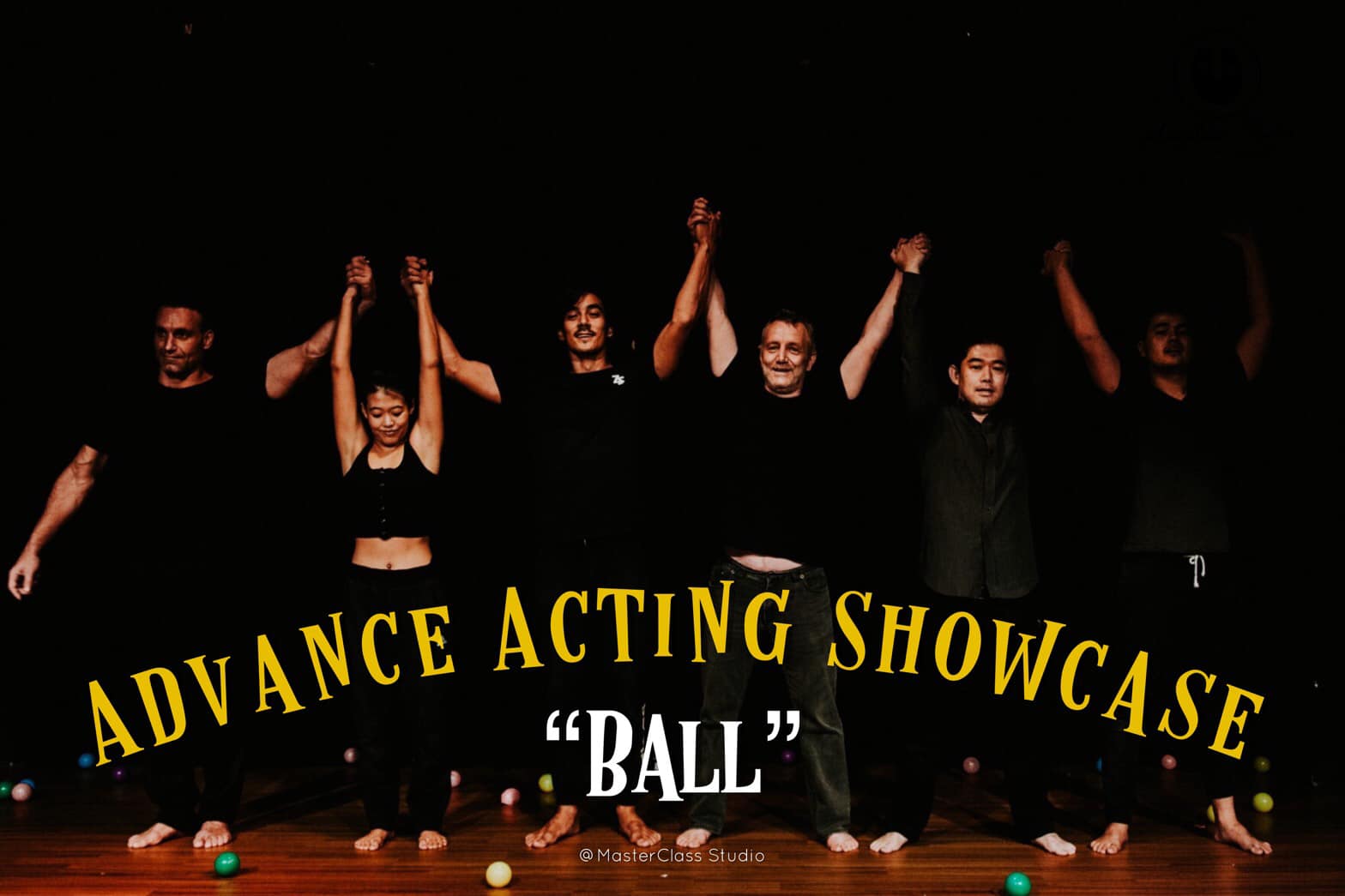 Balls – A Play Devised by our Advanced Class students.

This is theatre as I like it. Powerful, energetic, fast moving, …