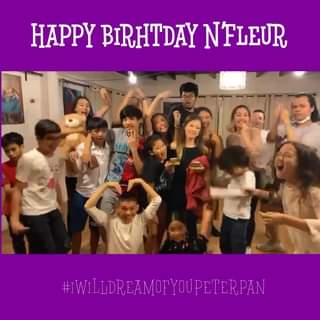 สุขสันต์วันเกิดนะคะน้องเฟลอร์ 
 แฟรี่น้อยของพี่ๆในปีเตอร์แพนโปรดักชั่น
#PeterPan
#ANewMusical
#IwillDreamOfYouPeterPan…