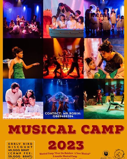 Join our Musical Camp!
 Musical Camp “Over the Rainbow the Musical”
 2 Groups:
 Group 1: Saturdays 9am-12pm, Starting 14…