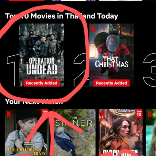 Congratulations, Nobu-San! The movie you are playing the main villain is on Netflix #1 in Thailand.